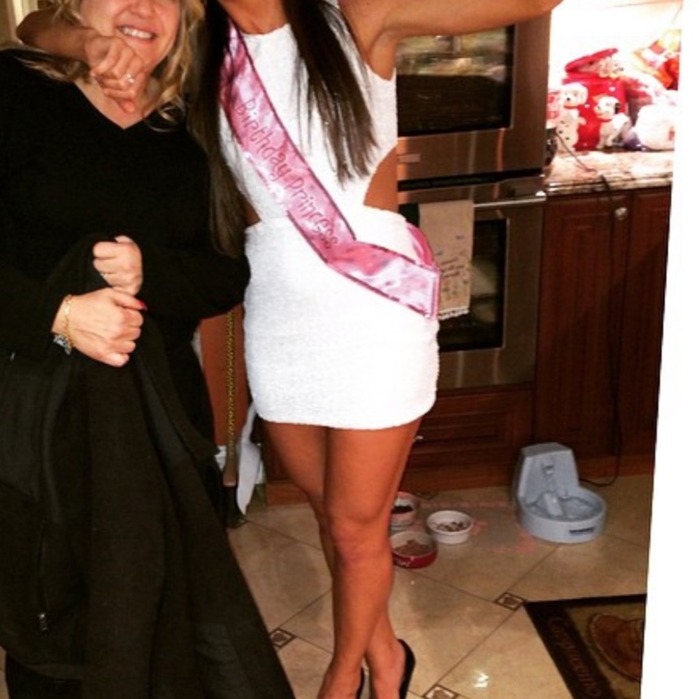 White dress